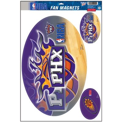 PHOENIX SUNS OFFICIAL LOGO CAR MAGNET SET