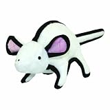 Tuffy Barnyard Series Molly the Mouse Toy, White
