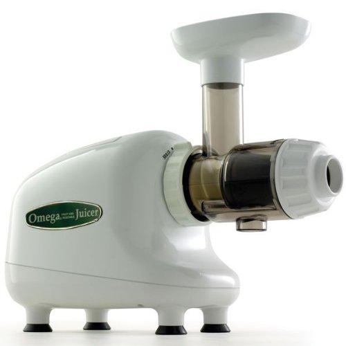 Omega J8003x Factory Certified Reconditioned Nutrition Center Single-Gear Commercial Masticating Juicer, White 8003 Omega J8003x Factory Certified Reconditioned Nutrition Center Single-Gear Commercial Masticating Juicer, White 8003