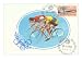 1960 Olympics, Two Bicycle Racers Giclee Poster Print