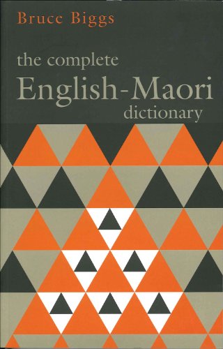 the complete english maori dictionary