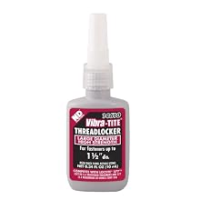 Vibra-TITE 146 Permanent Large Diameter High Strength Anaerobic Threadlocker, 10ml Bottle, Red