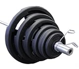 Troy Barbell GOSS-300VR VTX 300 lb. Olympic Rubber Grip Plate Weight Set