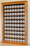 80-Golf Ball Display Case Cabinet to hold 80 novelty balls