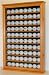 80-Golf Ball Display Case Cabinet to hold 80 novelty balls
