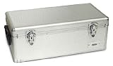 Aluminum 720 DVD Cd-r Storage Case W/keys Sleeves Dj