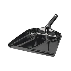 Impact 4212 Black Metal Dust Pan, 12