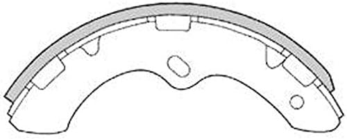 SB BS23655 - Japanese Manufactured, Premium Dust-less Brake Shoes