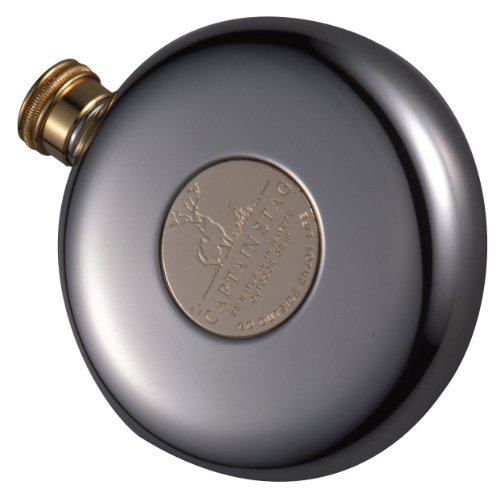 キャプテンスタッグ(CAPTAIN STAG) ブランカ丸型ポケットフラスコケース付150ml M-7346