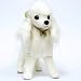 Fuzzy Nation White Poodle Dog Handbag-Bags with a Bite Puppy Purse Edition