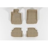 BMW 3 Series E92 MAXpider Molded Gray Black Beige 2007-2011 3D Floor Mats Liner Set by 3DMax