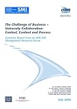 The challenge of business : context, content and process : summary report from an AIM/SMI management research forum