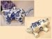 Blue Willow Ceramic Elephant Teapot