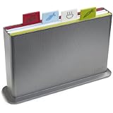 Joseph Joseph Index Advance Chopping Board Set, Silver, Small