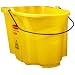 Rubbermaid Commercial FG757188 WaveBrake Bucket without Casters, 35 qt Capacity, 20.1" Length x 16" Width x 16" Height, Yellow