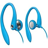 Philips SHS3200BL/37 Flexible Ear Hook Headphones, Blue