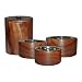Unleashed Life Renewable Acacia Wood Classic Anderson Treat Canister