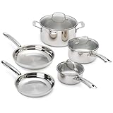 Cuisinart Classic Stainless Steel 8-Piece Cookware Set