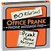 Office Prank Message Pad