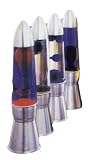 Kitchen & Housewares : Relaxation Lava lamp blue/clear