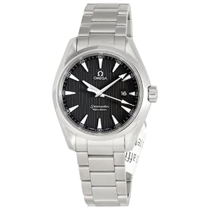 Omega Men's 231.10.39.61.06.001 Seamaster Aqua Terra Quartz Grey Dial Watch