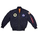 NASA Jacket Youth Navy