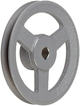 TB Woods AK6458 FHP Bored-to-size V-Belt Sheave, A Belt Section, 1 Groove, 5/8