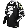 Shift Racing Strike Clone Men's Motocross Motorcycle Jersey - Black