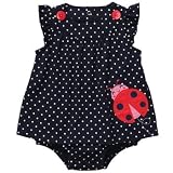Carters One Piece Sunsuit - Navy Mini Dot-24 Months