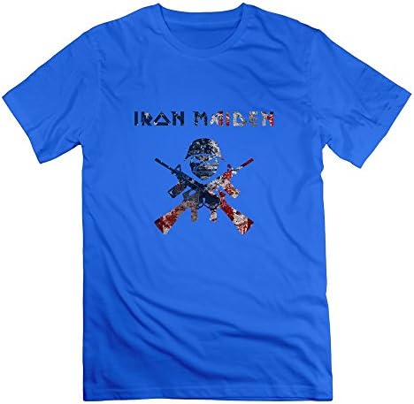 Koala Men's Iron Maiden Vintage Killers T-shirts RoyalBlue Size M