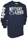 Penn State Nittany Lions 1982 NCAA National Champions Throwback Long Sleeve T-Shirt - XX-Large