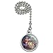 GRAPHICS & MORE Christmas Holiday Santa Magic Peace Doves Ceiling Fan and Light Pull Chain