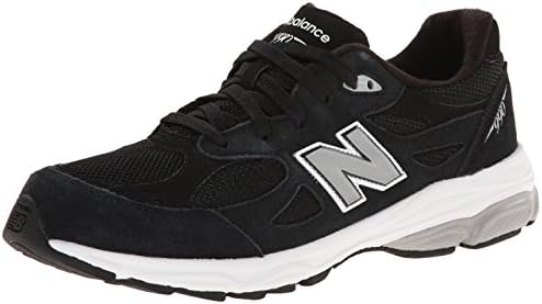 New Balance KJ990 Running Shoe (Big Kid), Black, 7 XW US Big Kid