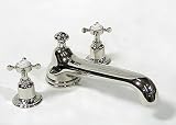 Deck Set Wide Spread Tub Filler by Rohl - U3736X in Satin Nickel