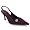Ladies Diamante Cluster Slingback Sandals