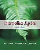 Intermediate Algebra: Graphs & Models (2nd Edition) (MathXL Tutorials on CD Series)