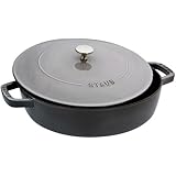 Staub Braiser, Graphite Grey, 4 qt. - Graphite Grey