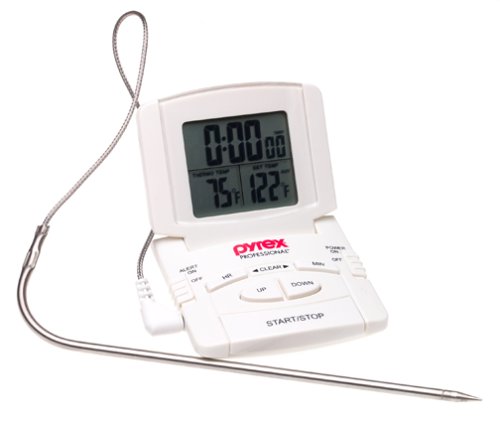 Pyrex Digital Probe Oven Thermometer/ Timer