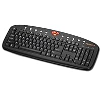 i-rocks Superman Media Slim Keyboard (Black)