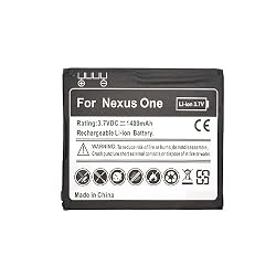 Standard Li-Ion Battery for HTC NEXUS ONE (Google), 1400 mAh
