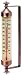 Outdoor Living : Chaney Instrument 10-3/4-Inch Weathered Copper Tube Thermometer