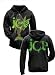 HD91 Insane Clown Posse ICP Wraith Glow In The Dark Zip Up Hoodie