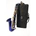 Barcelona E-Flat Alto Saxophone with Case, Reeds, Cleaning Rod, Polishing Cloth, Gloves, and Cork Wax - Blue