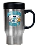 NBA New Orleans Hornets Stainless Steel Travel Mug - Primary Logo