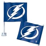 Tampa Bay Lightning Official 12"x14"x21" NHL Car Flag