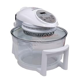 HALOGEN OVEN COOKER FAMILY COOKER+ COMPLETE WITH ALL ACCESSORIES+LCD