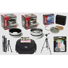 Click here to buy Panasonic Lumix DMC-FZ18K and DMC-FZ18S Digital Camera HD� Professional Digital Accessory... by Opteka.