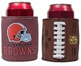 Cleveland Browns Set Of 2 Football Can Coolers