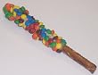 Scott's Cakes White Chocolate Covered Pretzel Rod with M & M's