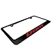 Dodge Dart in Red Black Metal License Plate Frame